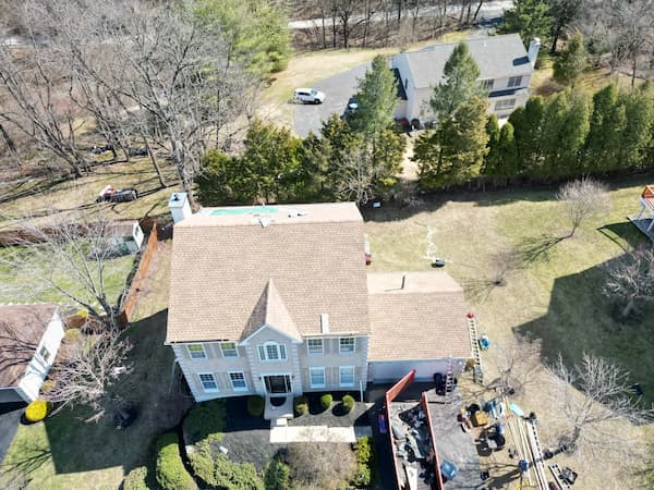 After: Full Replacement — Storm Damage in Doylestown, PA